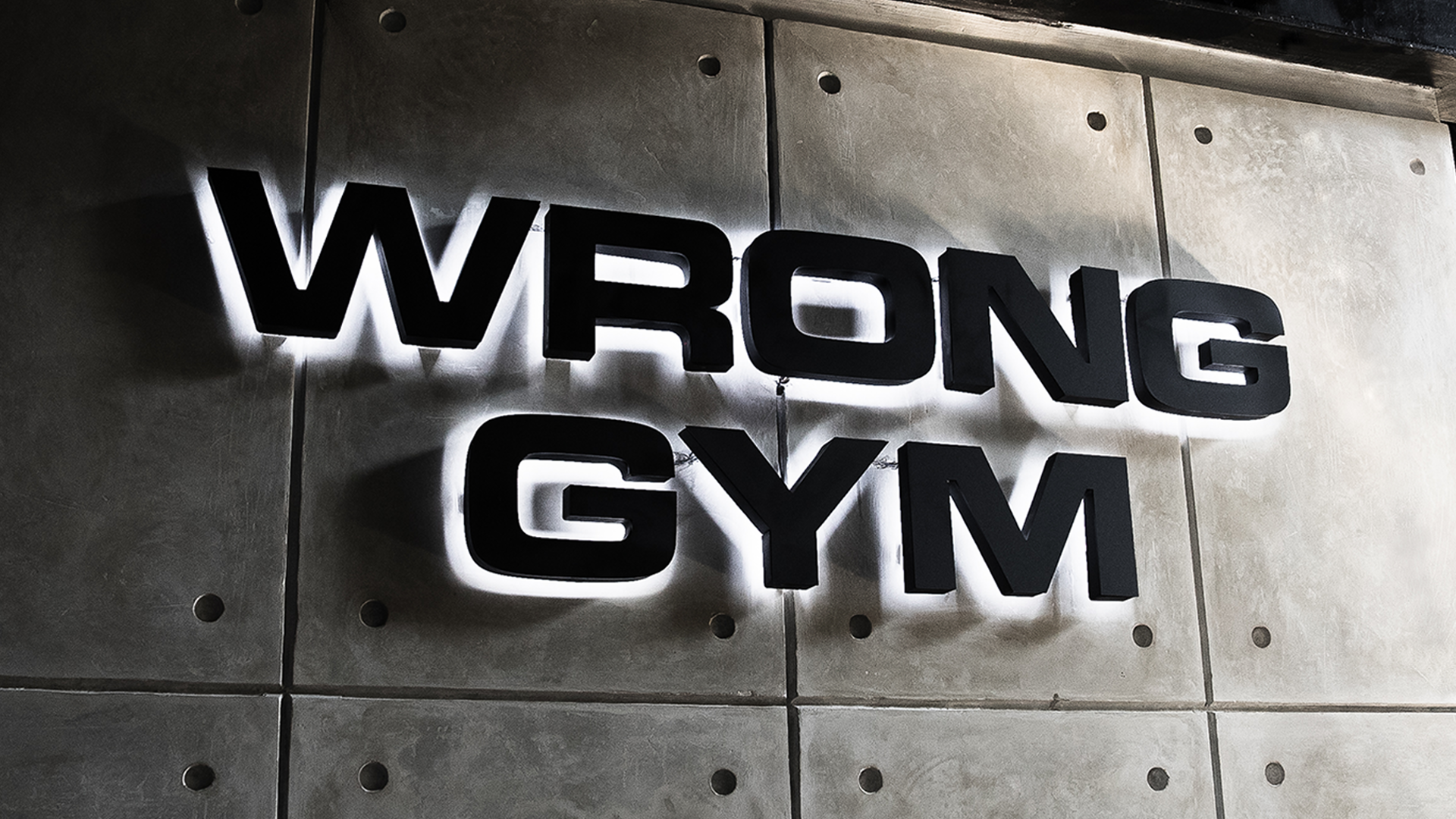 The Wrong Gym logo